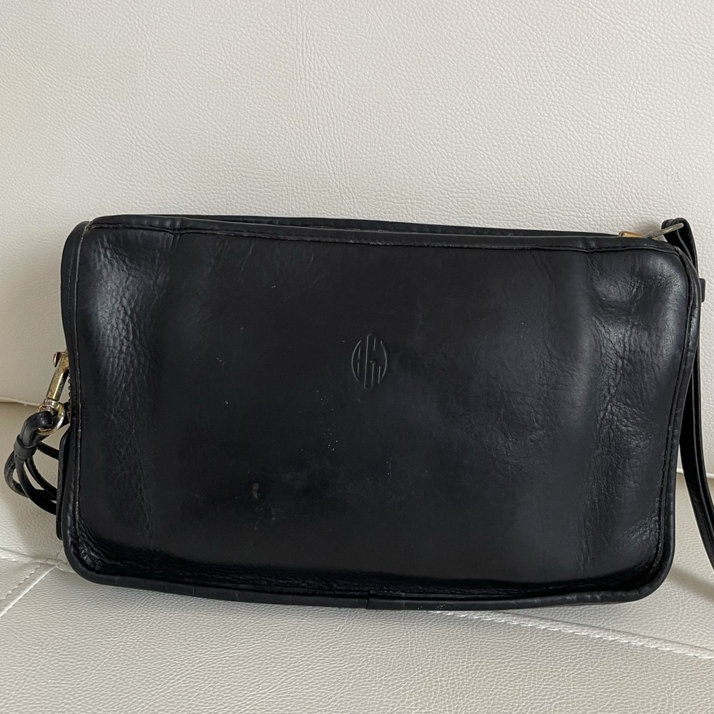Coach Bonnie Cashin Vintage Black Leather Purse - Picture 2 of 15